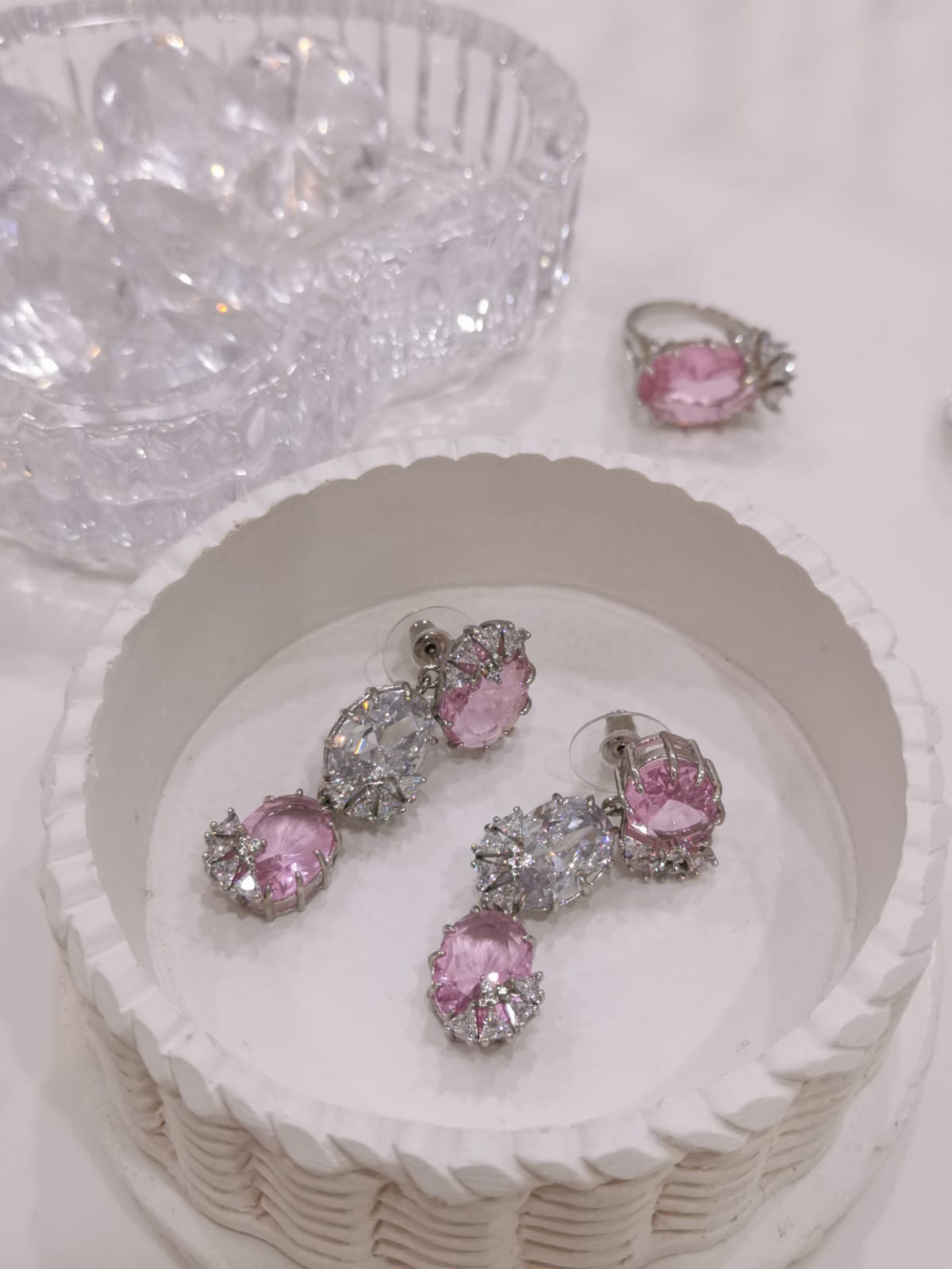 Divine Pink Earrings