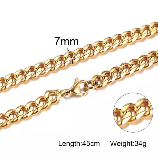 Cuban Chain Stainless Steel