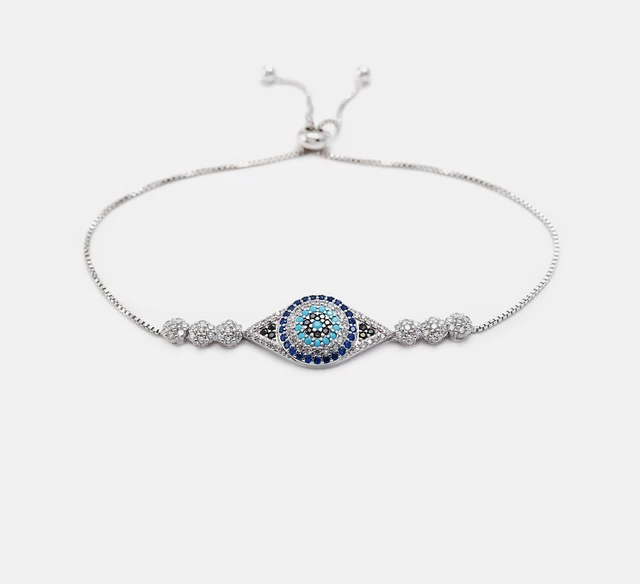 Evil Eye Adjustable Bracelet