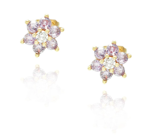 Stud Flower Earrings