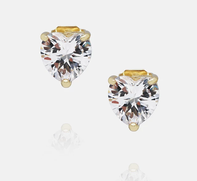 Classic Heart Stud Earring