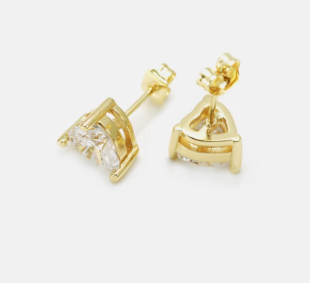 Classic Heart Stud Earring