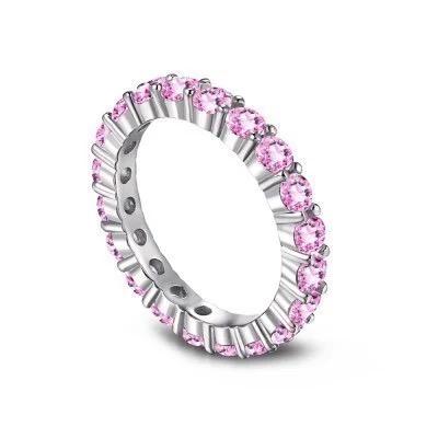 Pink Love 925 Silver Ring