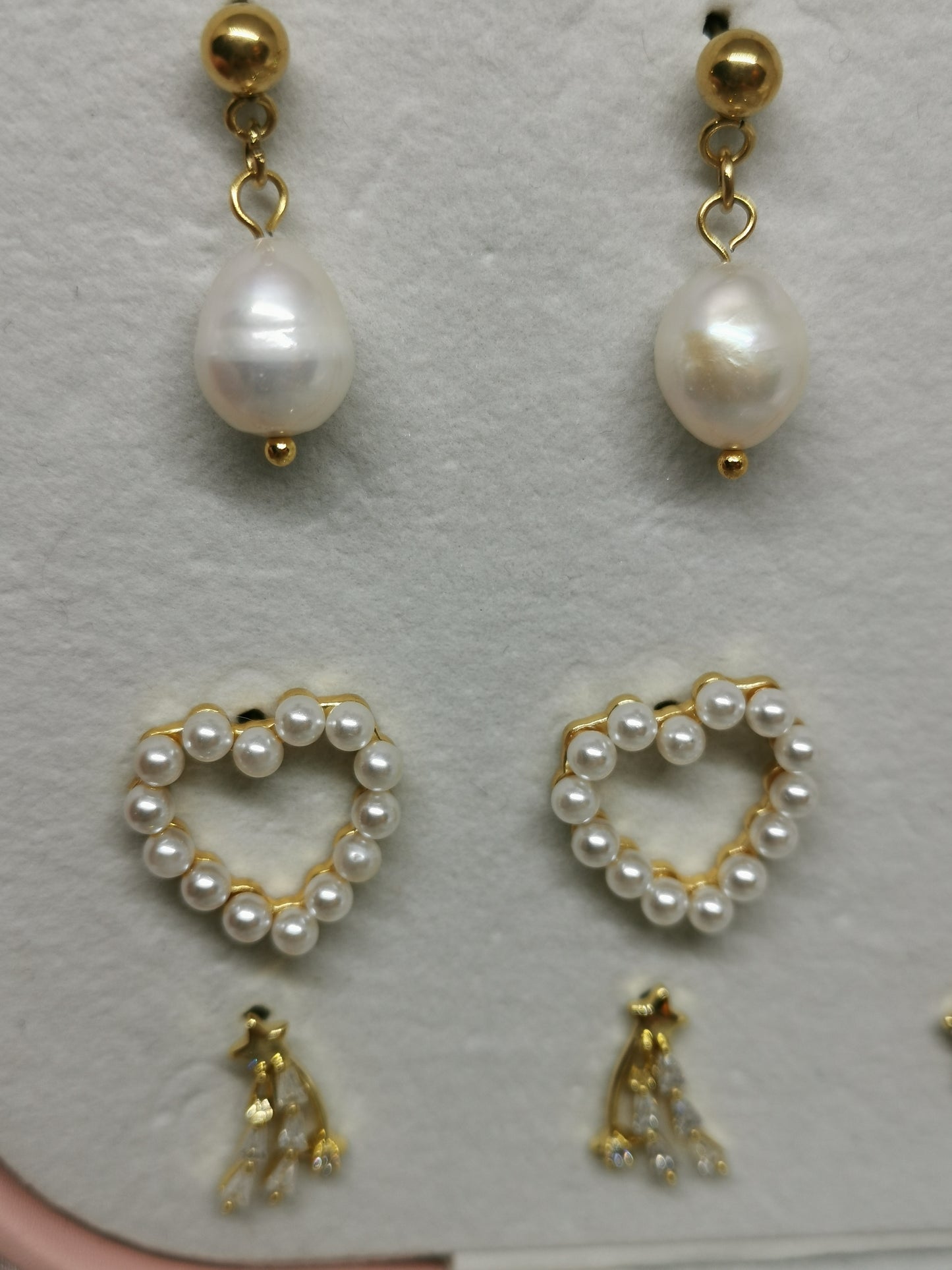 Natural Pearl Earrings