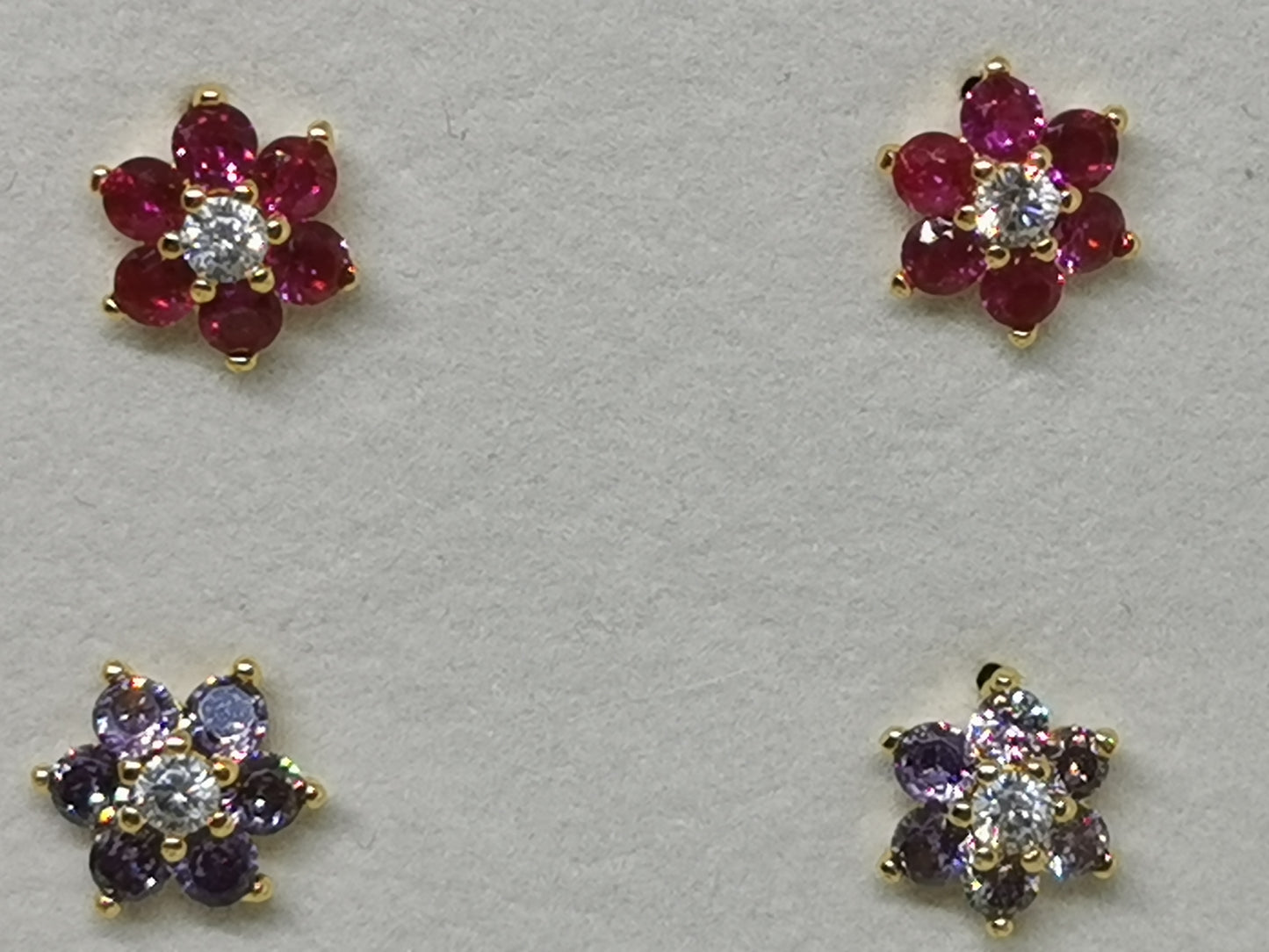 Stud Flower Earrings