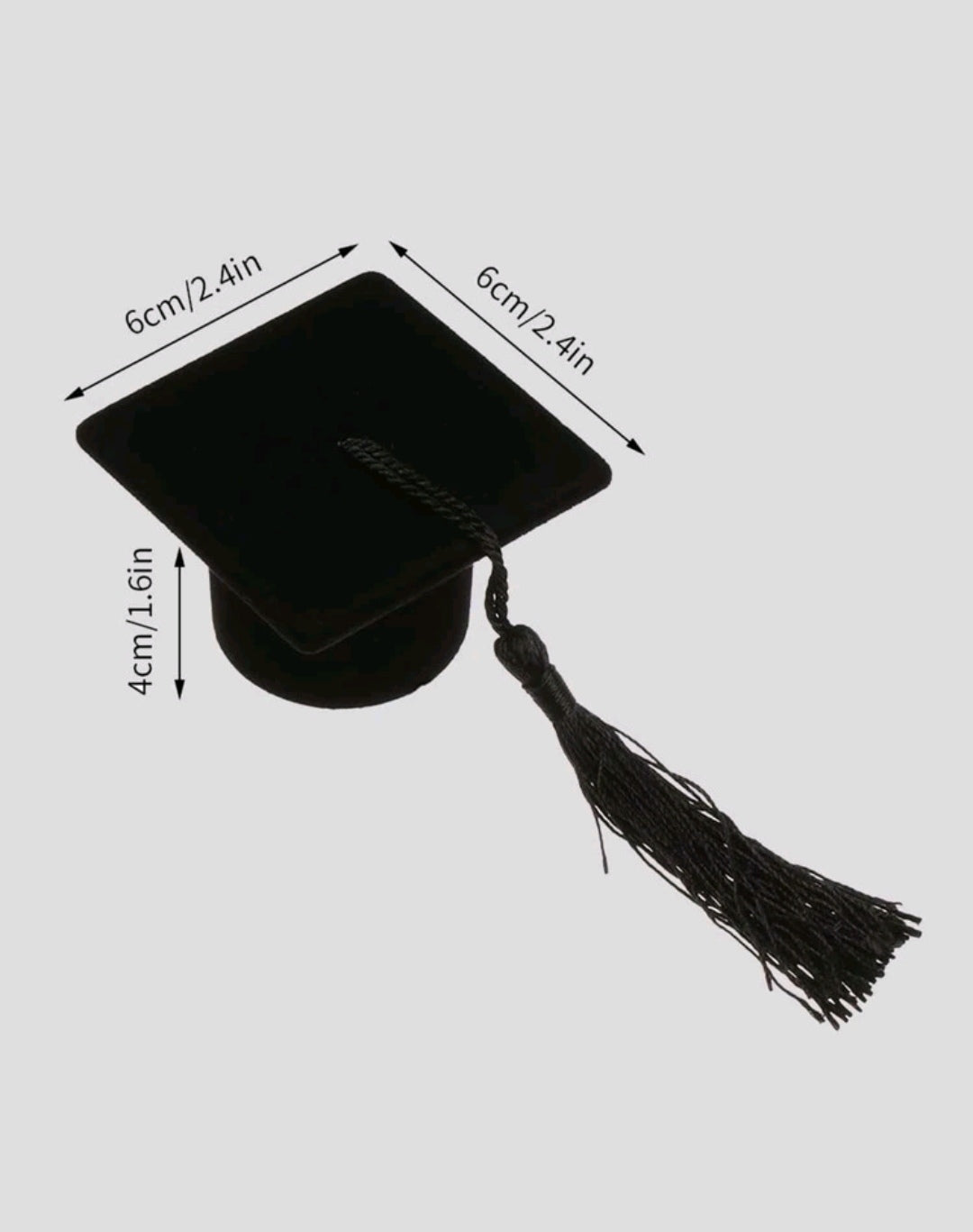 Graduation Hat Ring Box